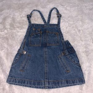 Baby jean dress
